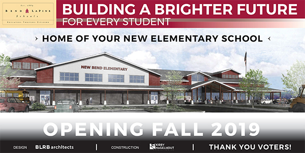 BLRB Architects and Kirby Nagelhout Construction Company are building a new elementary school in Bend.
