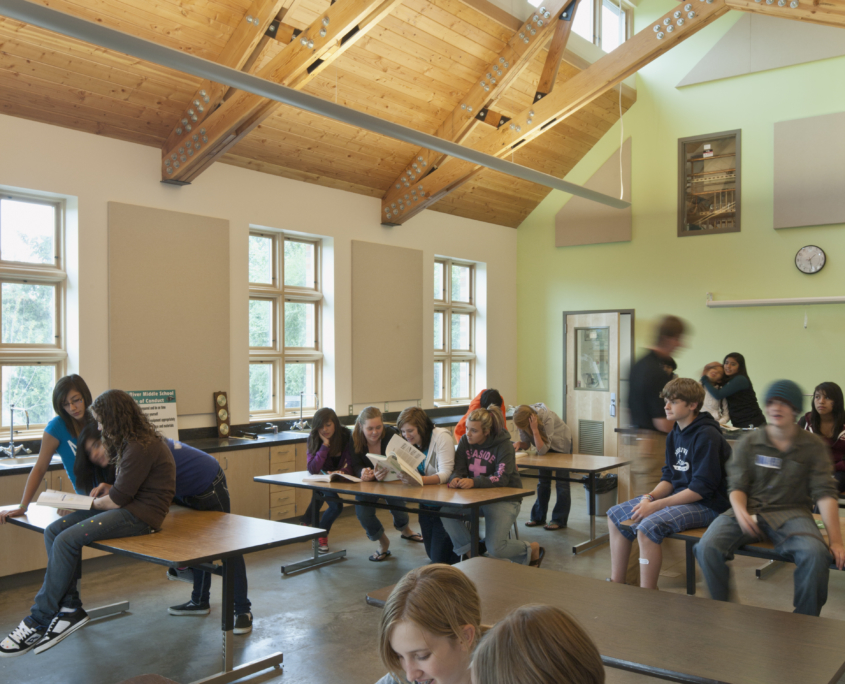 Hood River Middle School Science and Music Building Kirby Nagelhout