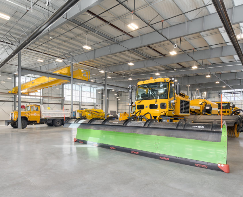 Redmond Airport Snow Removal Equipment Building Kirby Nagelhout